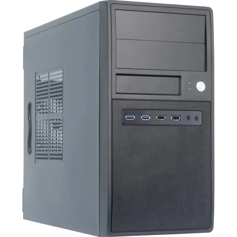 Chieftec Mesh Series Minitower - Sort - Micro-ATX