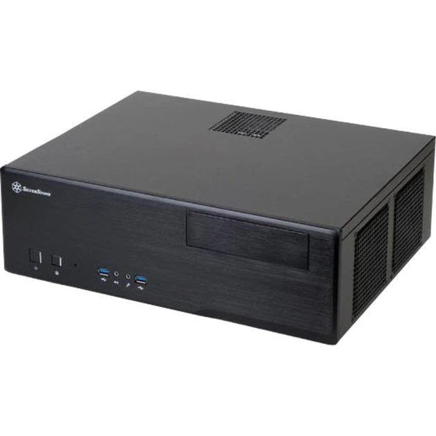 SilverStone Grandia SST-GD05B HTPC-kabinet, sort, desktop