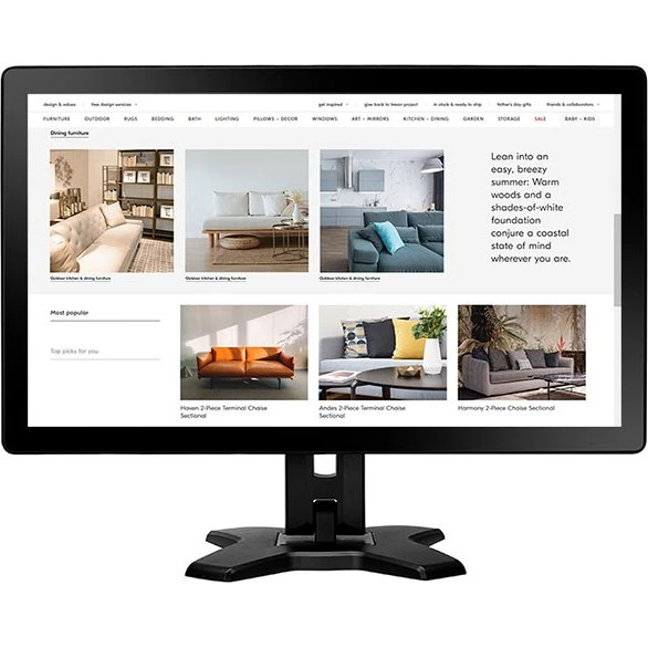 AG Neovo TX-2401 24" Full HD VA Touchskærm, Sort