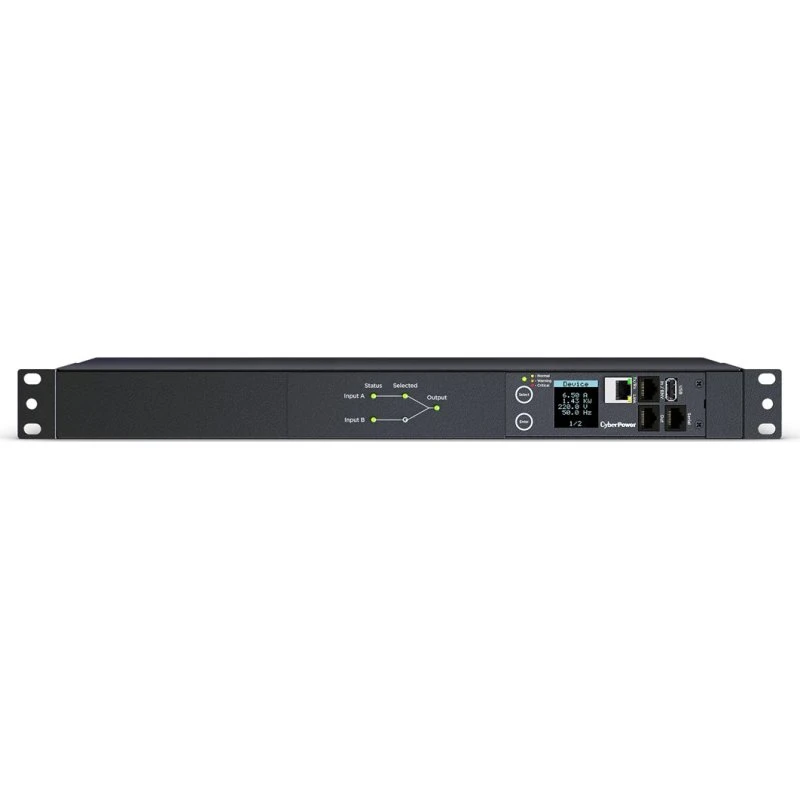 CyberPower PDU44005 10-stik 16A Rack-Strømfordelingsenhed Sort