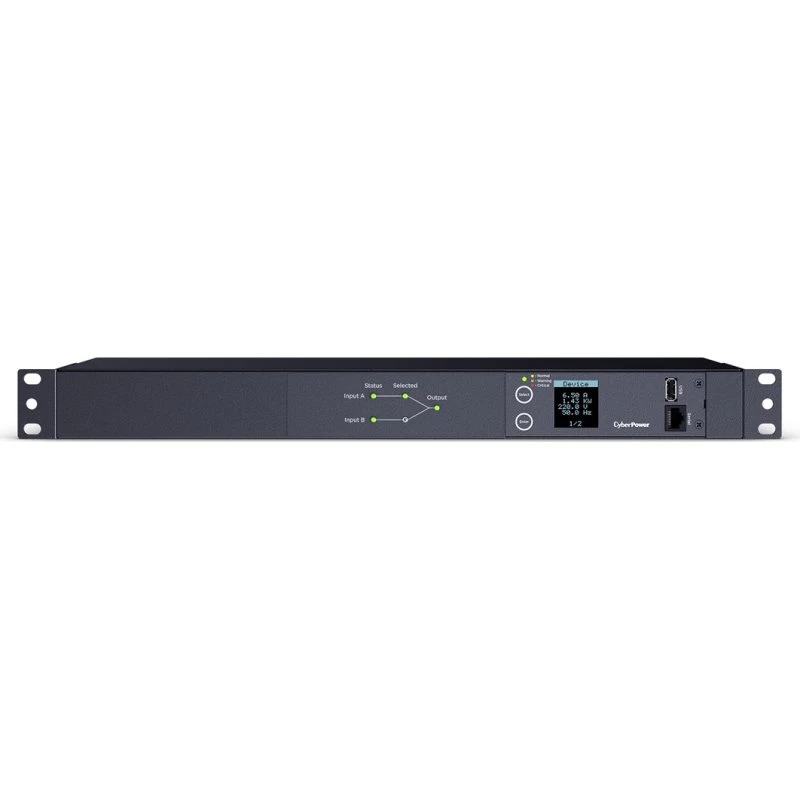 CyberPower PDU24004 12-stik 1U Rack PDU Sort