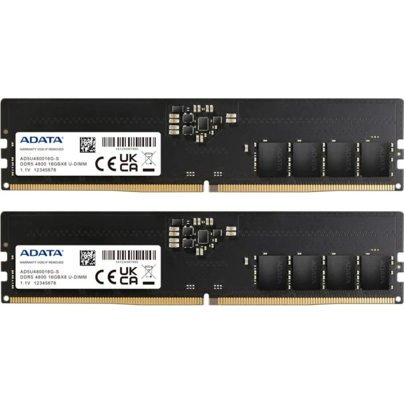 ADATA DDR5 32GB 4800MHz CL40 On-die ECC