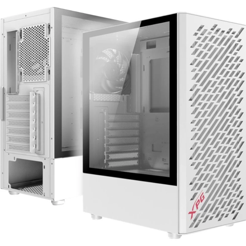 XPG Valor Air Mid Tower Hvid, ATX, 4x120mm Blæsere