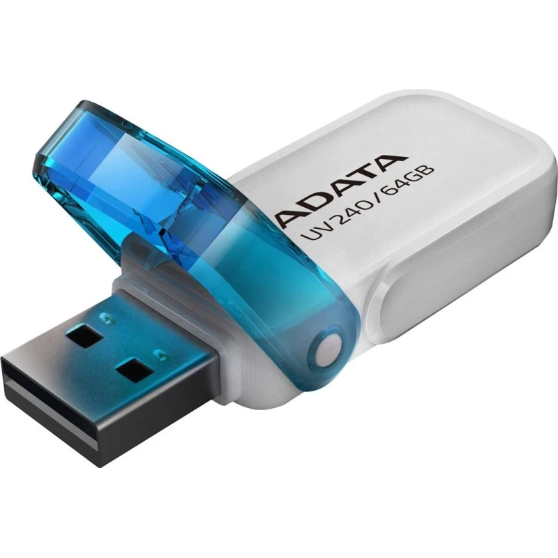 ADATA UV240 64GB USB 2.0 Hvid