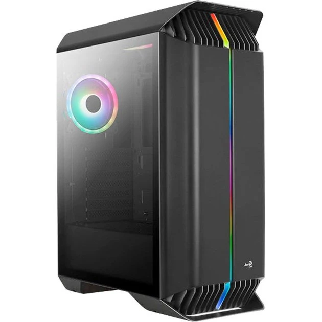 Aerocool Gladiator Duo Midi Tower, Sort
