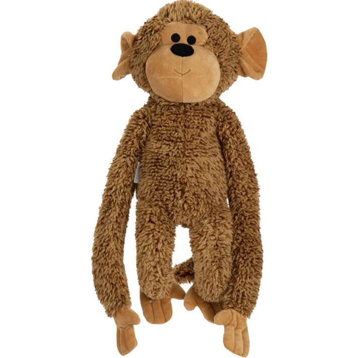 Beeztees Monkey Vik stor hundelegetøjsabe