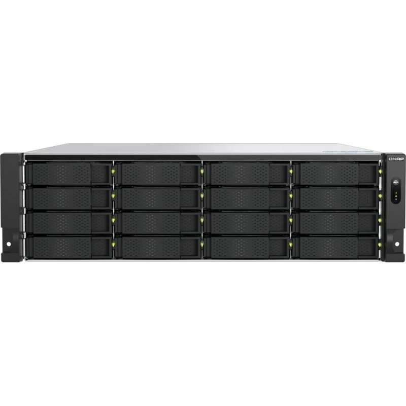 QNAP TS-H1677XU-RP 16-bay NAS-server med Ryzen 7 & 32 GB RAM