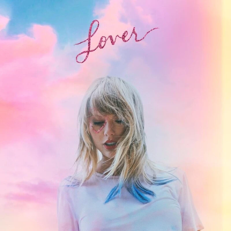 Taylor Swift - Lover 2LP (Pink & Blue farvet vinyl)