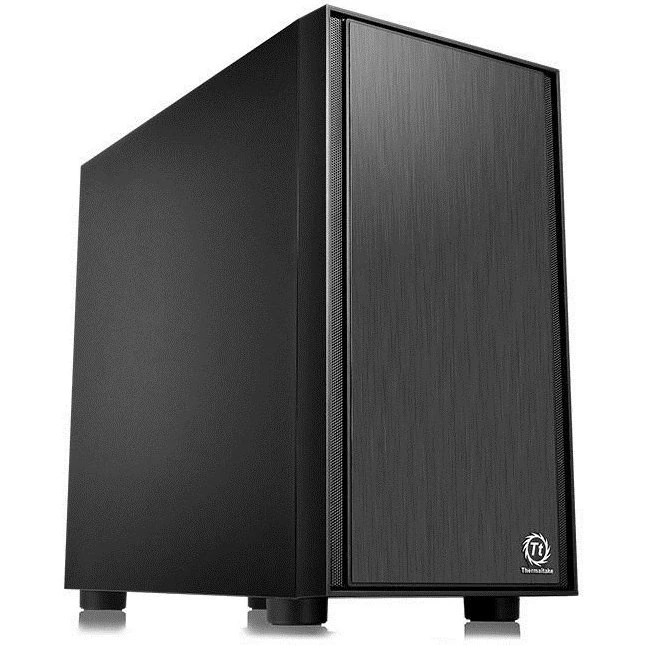 Thermaltake Versa H17 Miditower - Sort - Micro-ATX