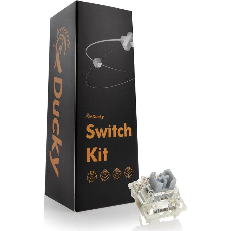 Ducky Gateron G Pro Silver Switches - 110pcs, linear, 45g
