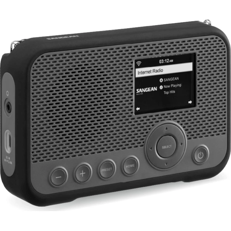 Sangean WFR-39 DAB/DAB+ Internetradio - Sort