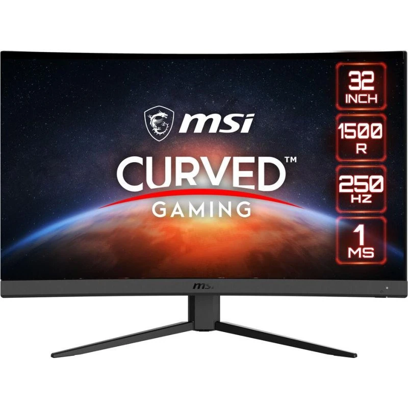 MSI Optix G32C4X 31,5" VA Gaming Skærm 250 Hz, 1 ms