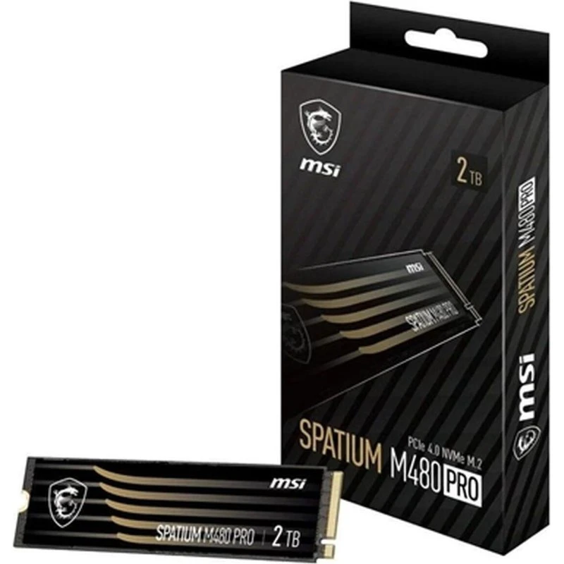 MSI Spatium M480 Pro 2 TB NVMe SSD (PCIe 4.0)