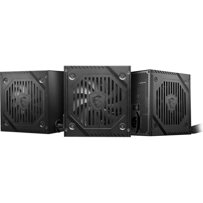 MSI MAG A550BNL 550W 80 Plus Bronze strømforsyning, sort