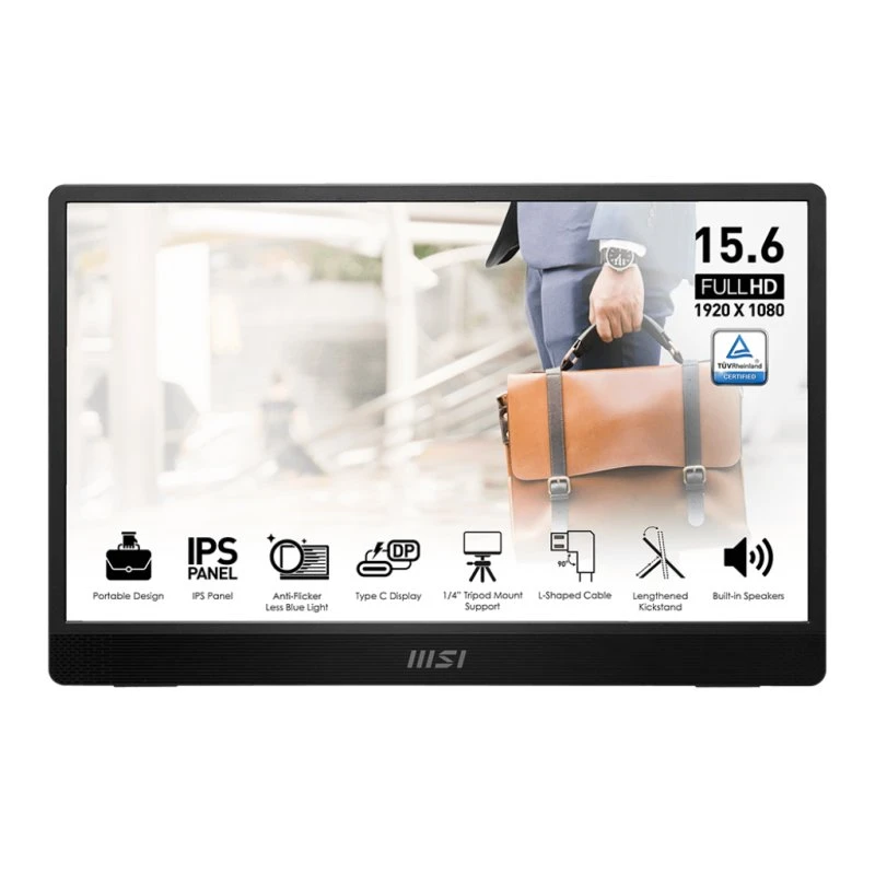 MSI PRO MP161DE E2 16" Full HD bærbar skærm