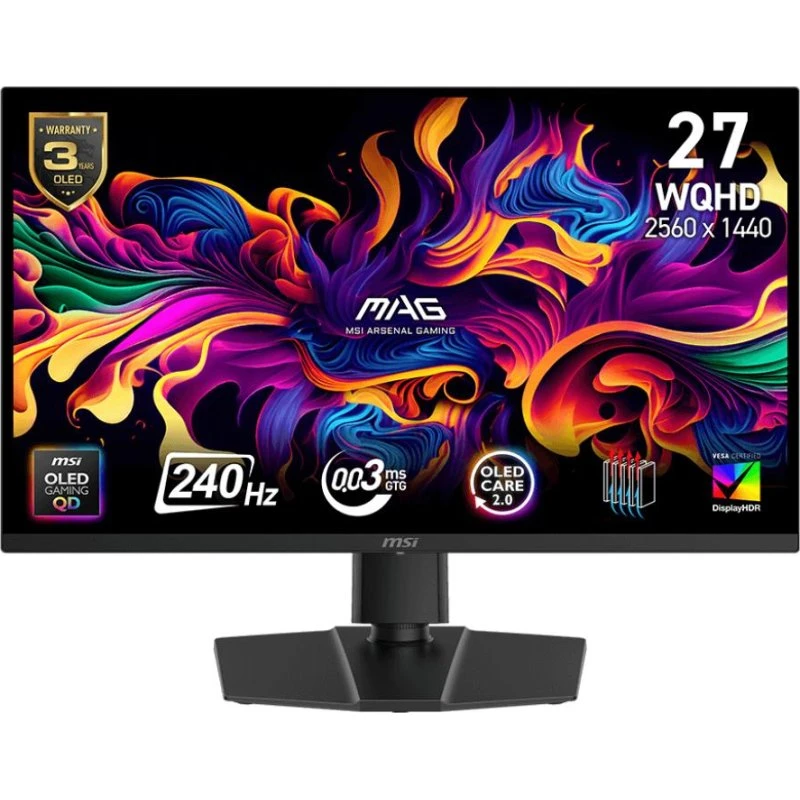 MSI MAG 273QP QD-OLED 27" 2560x1440 240 Hz