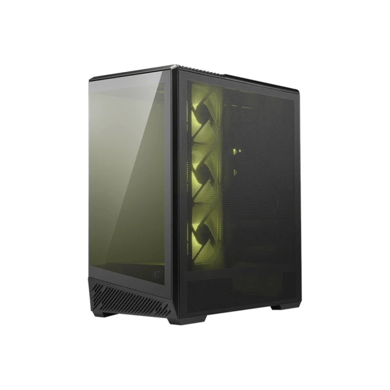 MSI MAG PANO 130R PZ Midi Tower, Sort med Hærdet Glas