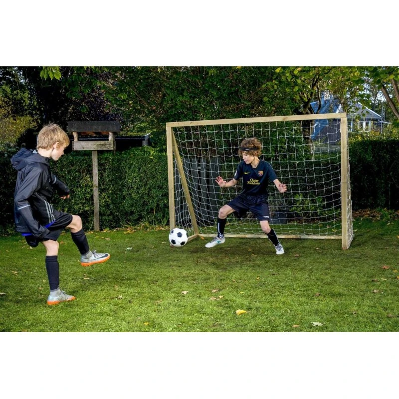 Homegoal Classic Senior fodboldmål i træ 200 x 160 cm