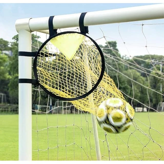 INF Træningsnet til fodboldmål 2-pak, gul