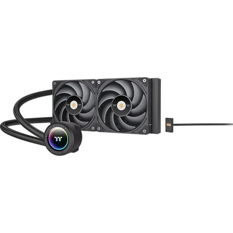 Thermaltake TOUGHLIQUID 240 EX Pro ARGB Sync - 240 mm Kobber Vandkøling
