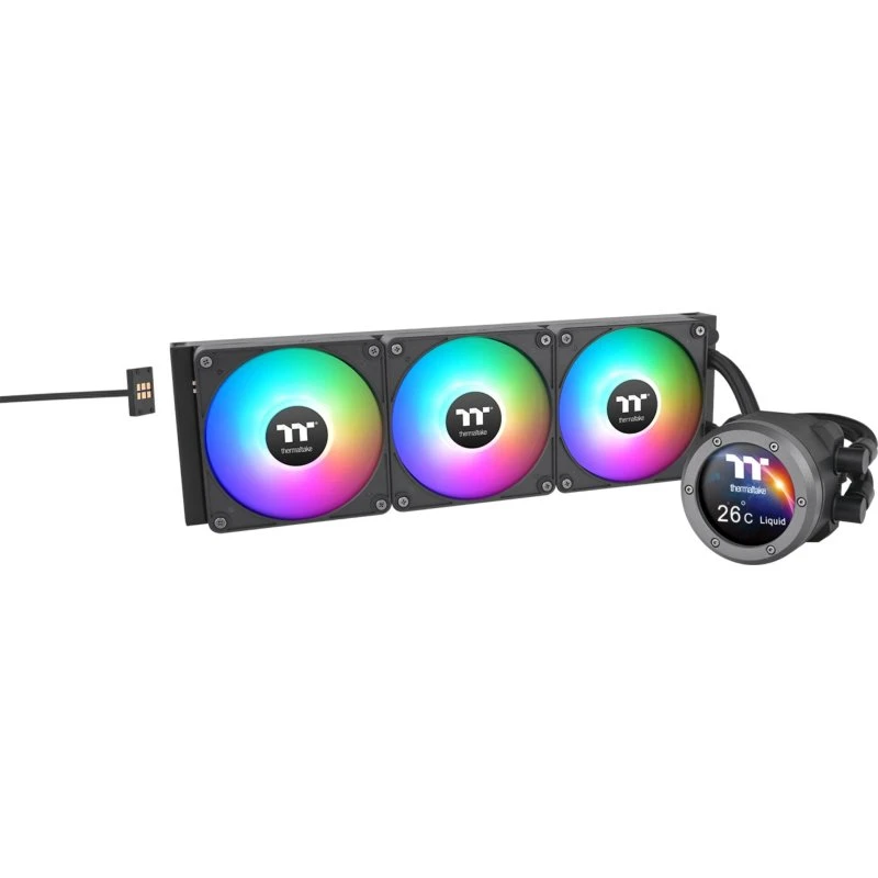 Thermaltake TH280 V2 Ultra EX ARGB Sync - 280mm CPU Vandkøling, Sort