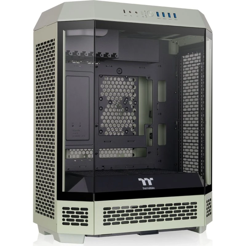 Thermaltake The Tower 600 Mid Tower Grøn - Ingen PS/2