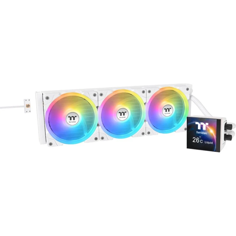 Thermaltake MAGFloe 420 Ultra ARGB 140 mm Hvid