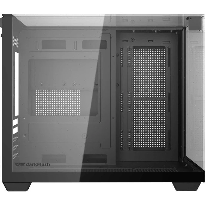 Darkflash TH285M ITX/microATX PC-kabinet, sort, op til 160mm CPU-køler