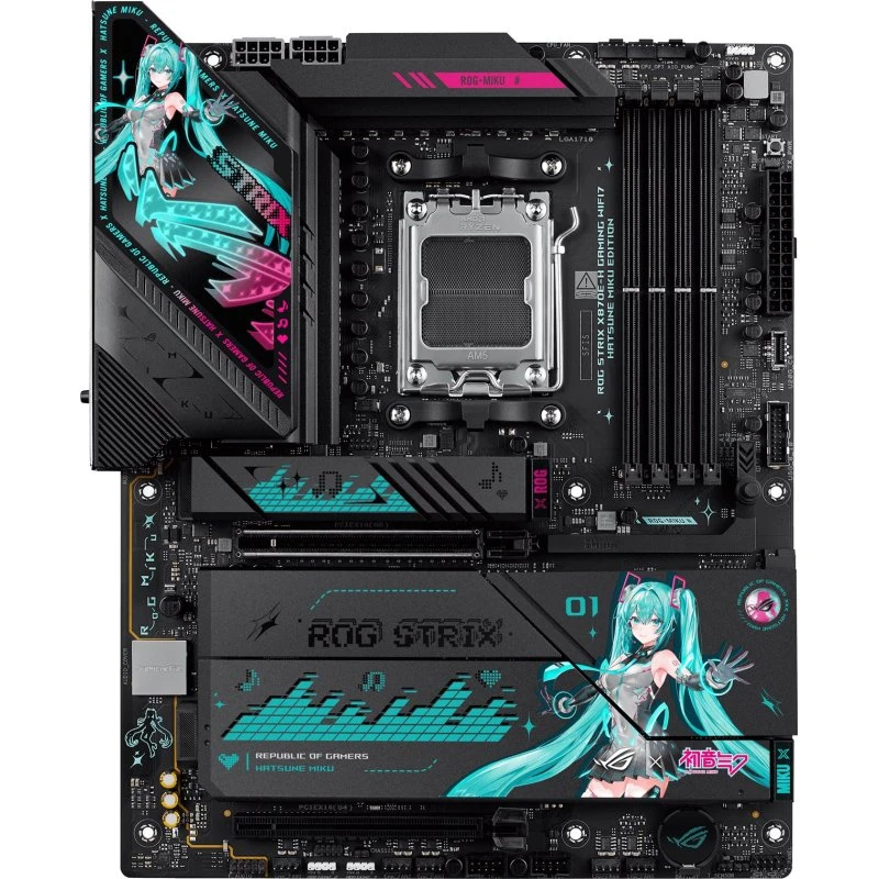 ASUS ROG STRIX X870E-H GAMING WIFI7 HATSUNE MIKU EDITION