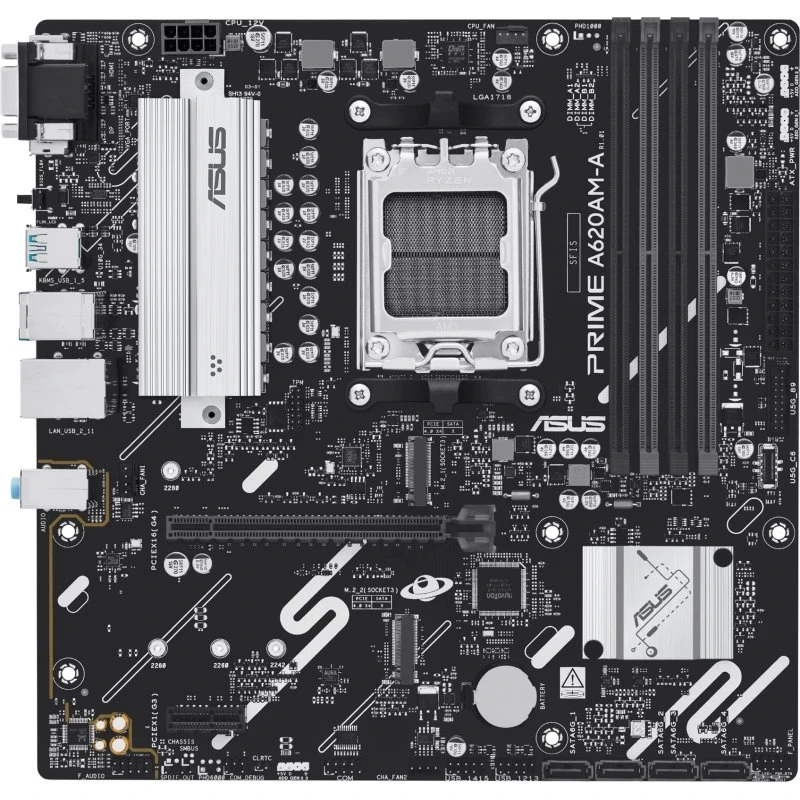 ASUS PRIME A620AM-A-CSM micro ATX AM5 bundkort