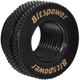 Bitspower BP-MBWP-C04 Flydende Kølesystem Kompressionsarmatur, Sort