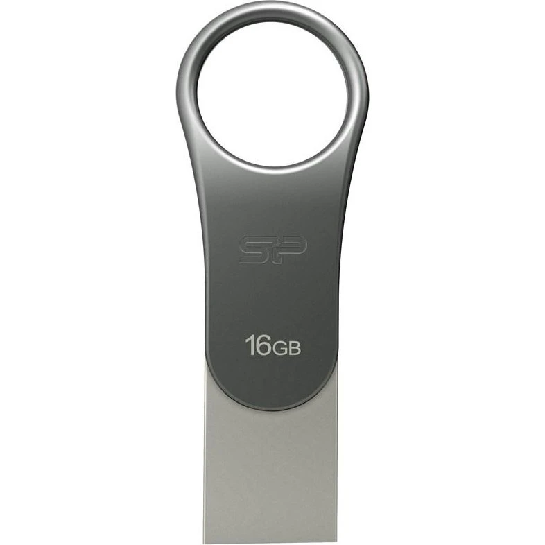 Silicon Power Mobile C80 16 GB USB-C/USB-A 3.0, titanium