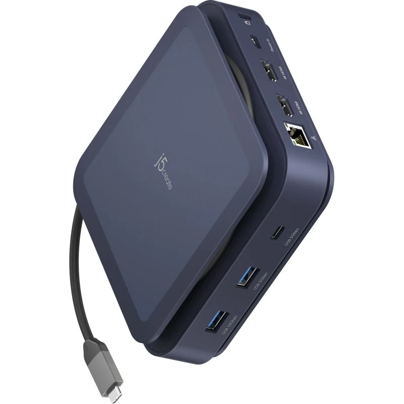 j5create Type-C Dock Dual 4K HDMI, USB4 & Thunderbolt 4