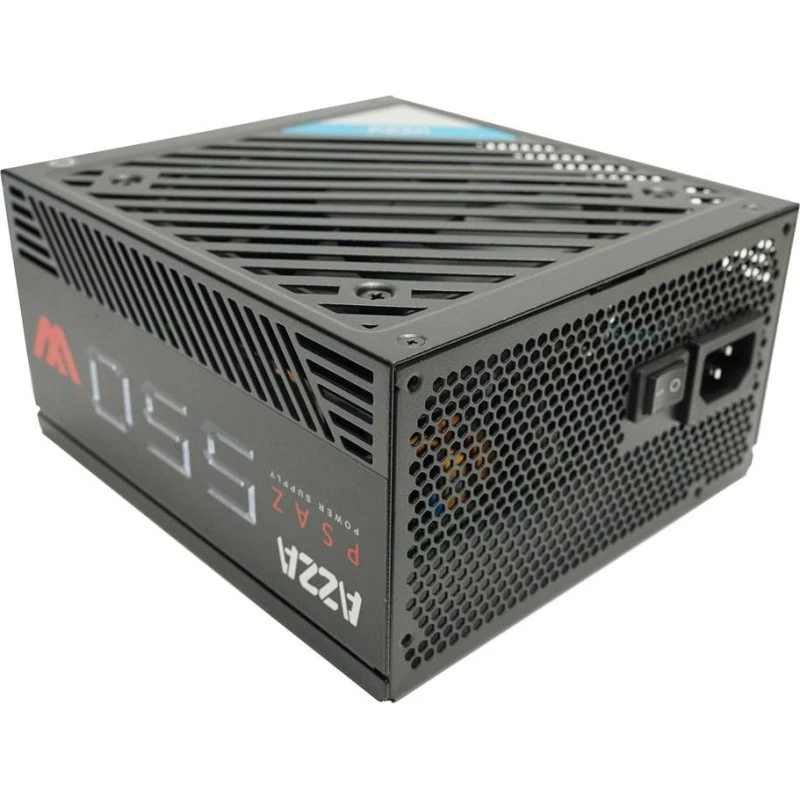 AZZA PSAZ-550W 550W Strømforsyning, ATX, 80 PLUS Bronze, sort