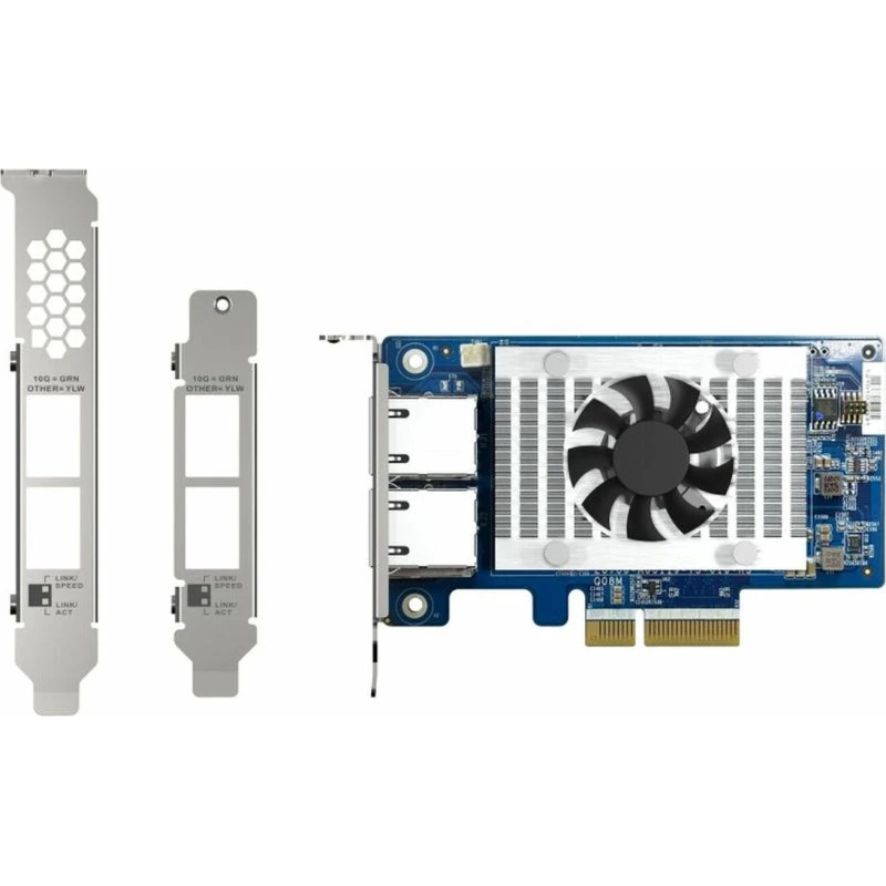 QNAP QXG-10G2T-X710 10GbE Netværkskort, PCIe 3.0 x4