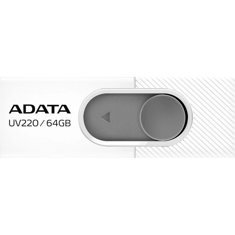 ADATA UV220 64GB USB 2.0 Grå Hvid