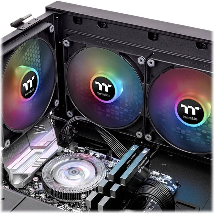 Thermaltake CT140 ARGB Sync 140 mm 2-pak Sort