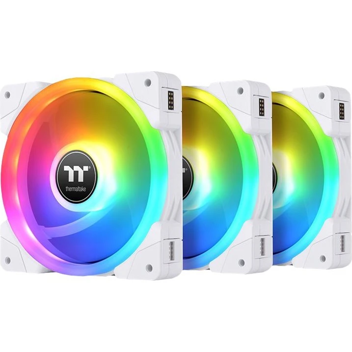 Thermaltake SWAFAN EX12 RGB 120 mm Hvid 3-pack