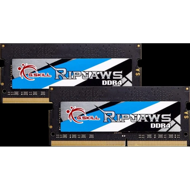 G.Skill Ripjaws 16 GB DDR4 2666 MHz SO-DIMM RAM (2×8 GB) Sort