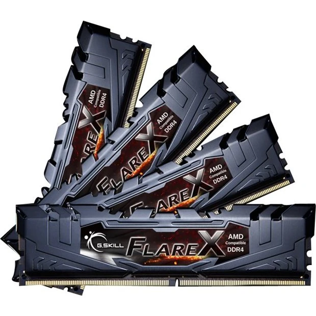 G.Skill Flare X DDR4 32GB 3200MHz CL16 Sort