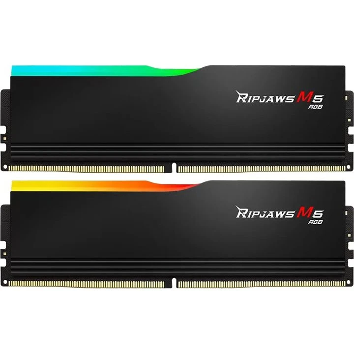 G.Skill Ripjaws M5 RGB DDR5 96GB 5200MHz CL40 Sort