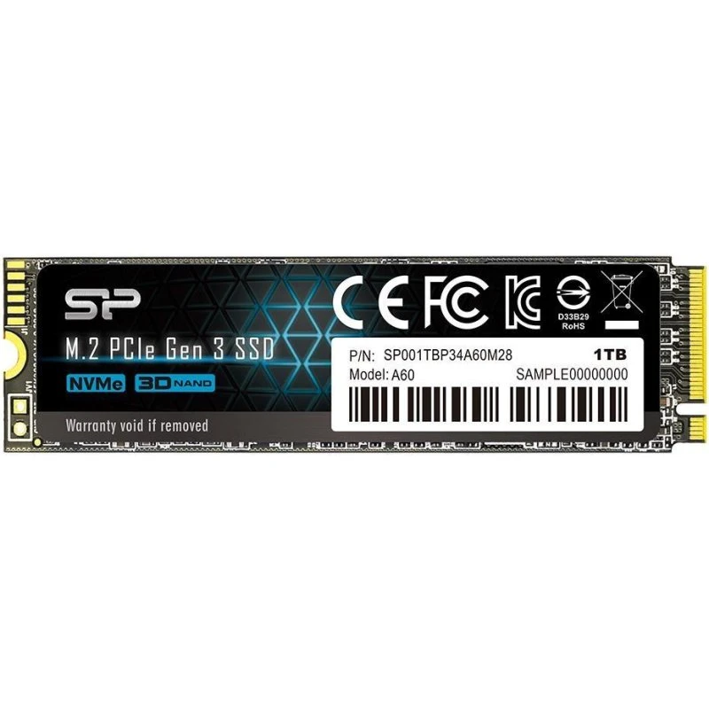 Silicon Power P34A60 1 TB M.2 NVMe SSD