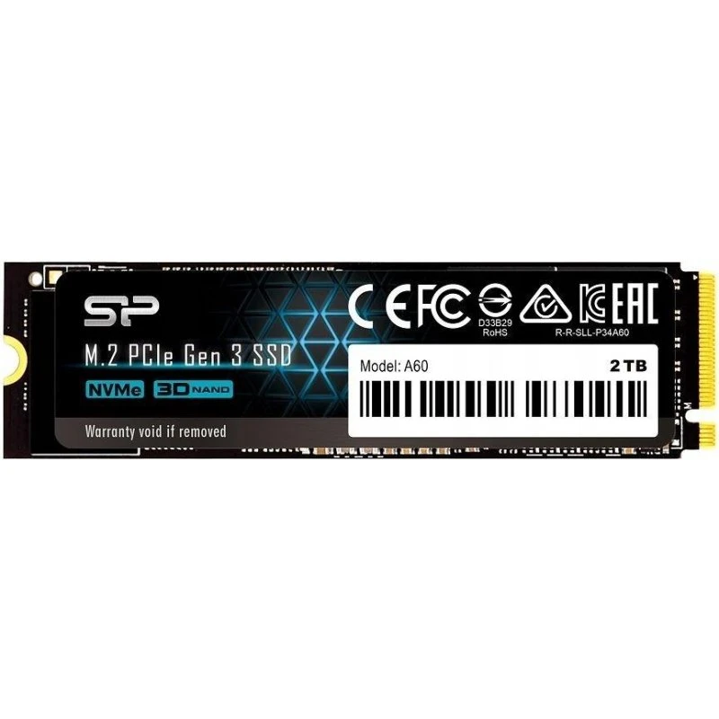 Silicon Power P34A60 2TB NVMe M.2 SSD