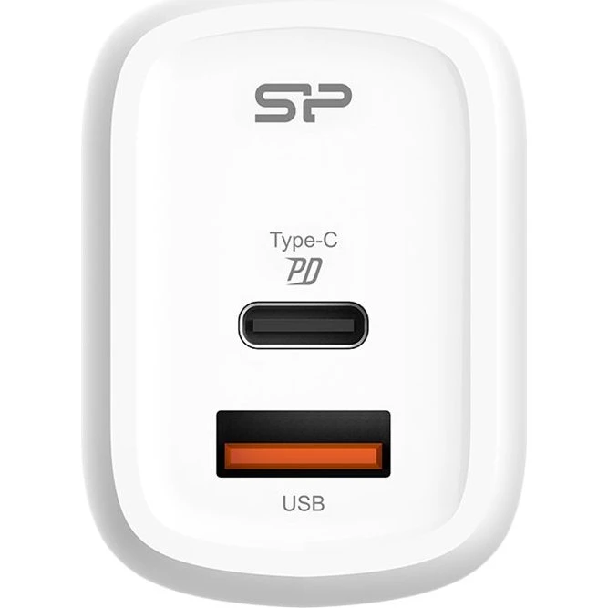 Silicon Power QM25 30W USB-C & USB Adapter, Hvid
