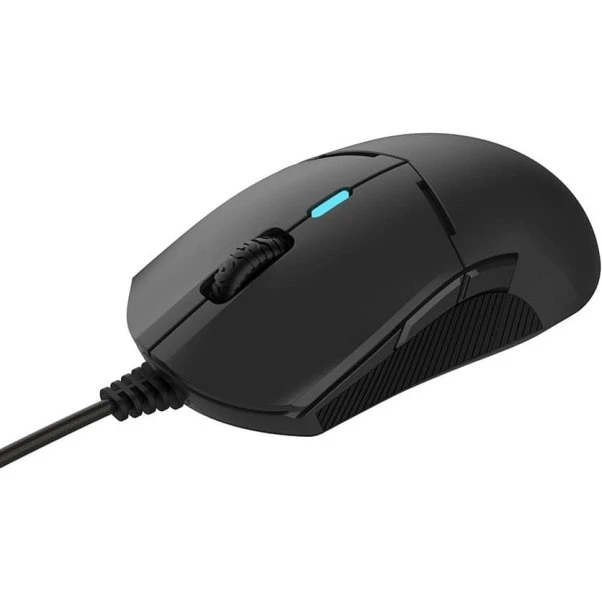 QPAD DX700 Gaming-mus, 16.000 DPI, RGB, ambidextrøs, sort