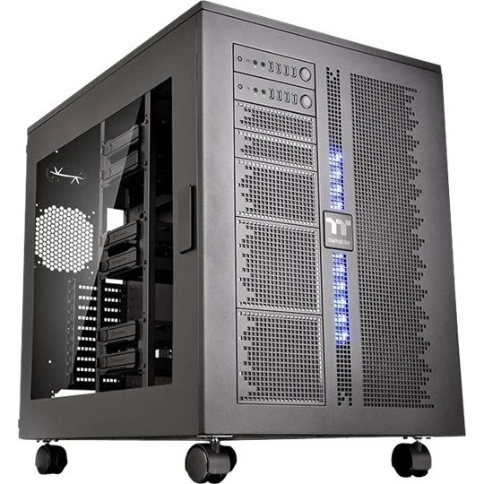 Thermaltake Core W200 Tårn XL-ATX, Sort, Ingen PS/2