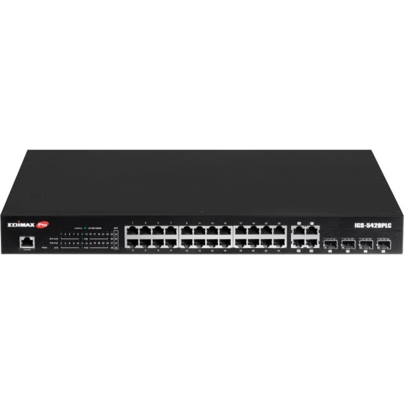 Edimax Pro IGS-5428PLC 28-port Gigabit PoE+ Switch