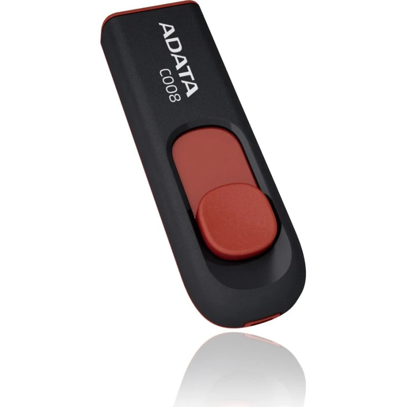 ADATA Classic Series C008 16GB USB 2.0, Sort/Rød
