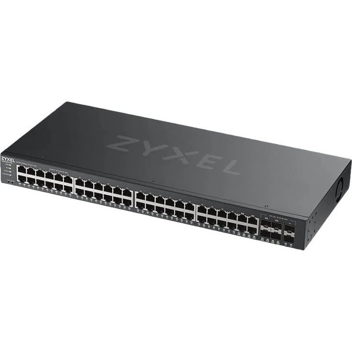 ZyXEL GS2220-50 48-port Gigabit Switch med 4 combo SFP og 2 SFP
