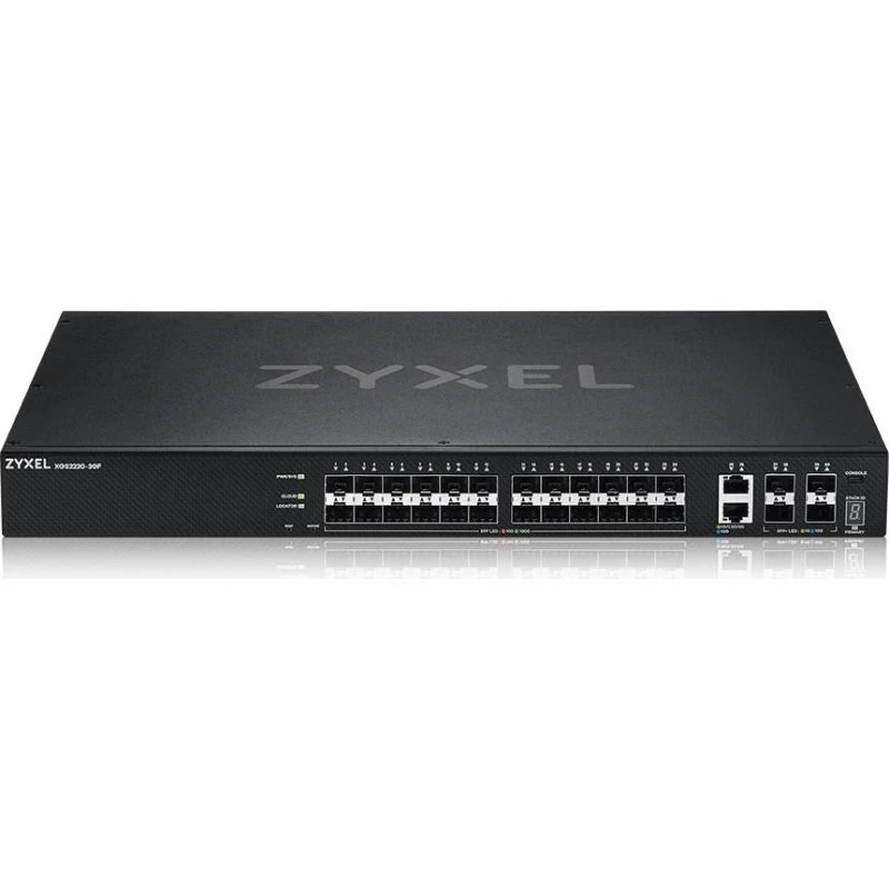 ZyXEL XGS2220-30F L3 Managed Switch 24x1G + 6x10G